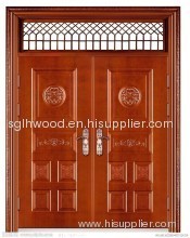 High Gloss Wooden Grain MDFCabinet door