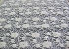 Washable Brushed Lace Fabric , 10% Spandex + 30% Nylon + 60% Cotton CY-LQ0043