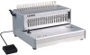 Electric 14inch office book comb binder machinery