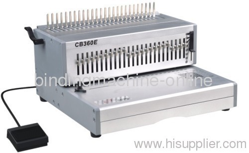 Heavy Duty Comb Binding Machine for factory and office CB360