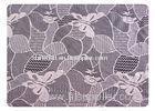 Butterfly Pattern Polyester Lace Fabric , OEM / ODM Offer CY-CT8515