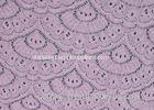 Fan Shaped Lace Fabric , 150CM Width for Ladies Garment CY-CT8521