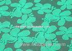 Eco-Friendly Green Polyester Lace Fabric with 150cm Width CY-CT8556