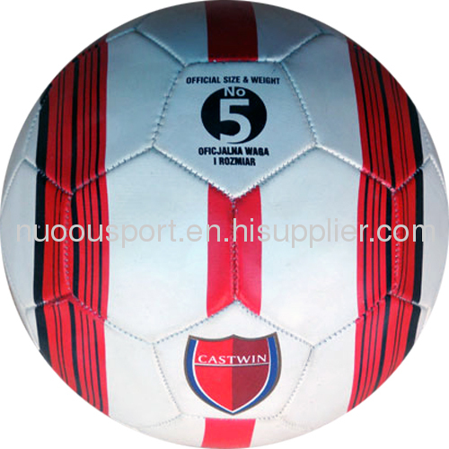 good quality machine stitched football