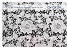 Nylon Cotton Embroidered Lace Fabric with 120cm Width CY-CX108