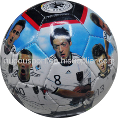 quality photo printing football ball