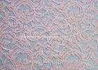 Nylon Cotton Guipure Corded Lace Fabric with Red / Brown Color CY-LW0679