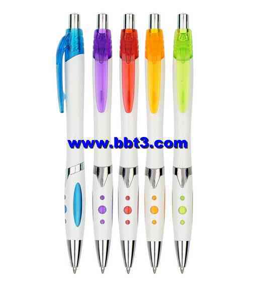 2013 Hot selling promotional ballpen with plastic clip