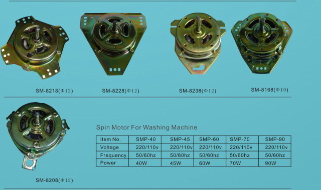 Washing machine spin motor SM-8218