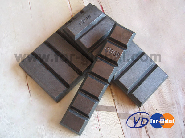 Excavator part antiwear wear plate for bucket chocky bar