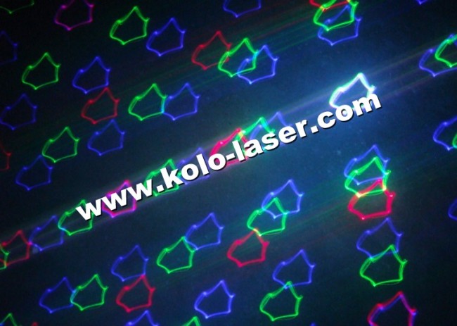 KL-FS08RGB 480mW full color laser RGB for night club, dj light
