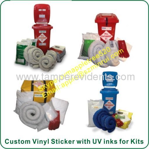 Custom White Vinyl Labels with Highest Grade UV inks,Adhesive Scratch-proof and Fade-proof Stickers for Outdoor Use
