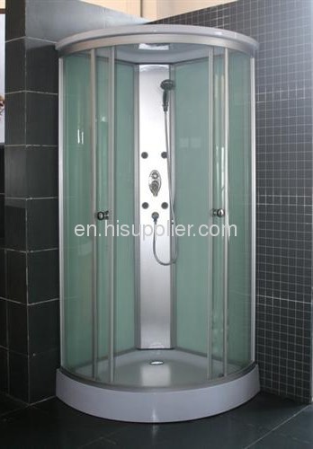 promotion shower enclosure with plastic silver panel