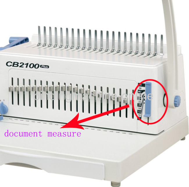 Desktop Plastic Ring Comb Binding Machine