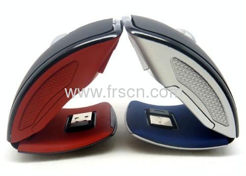 Nano receriver 2.4g wireless optical Micro arc folding mouse