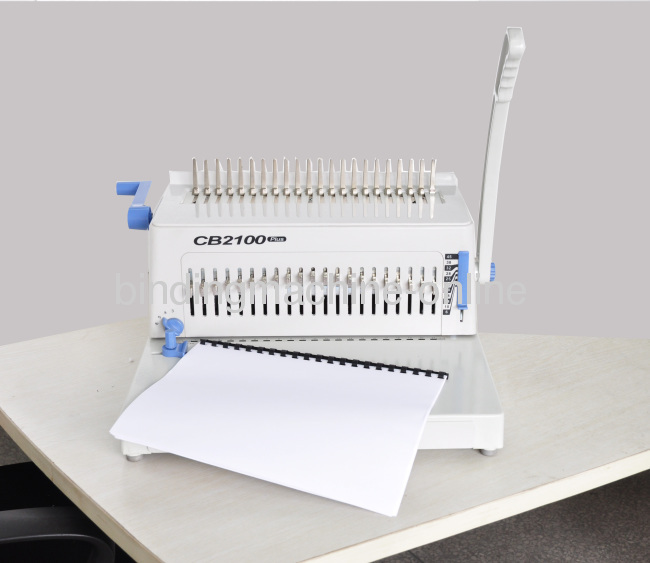 Desktop Plastic Ring Comb Binding Machine