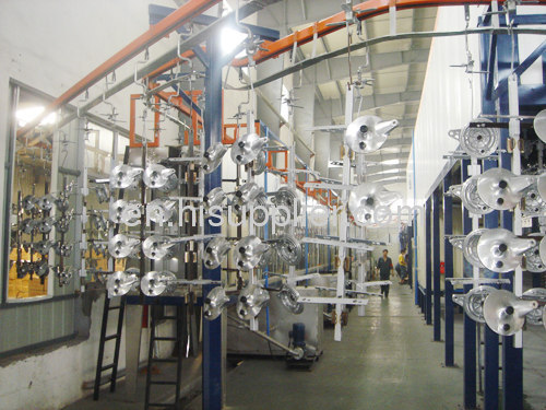 OEM Electrostatic Powder Painting Coating Line System 