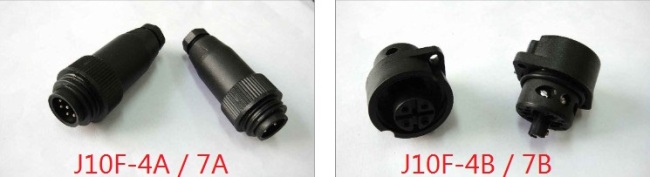 crimp contacts waterproof cable connector