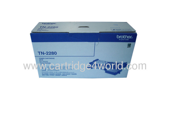 High Quality Brother TN-2280 Genuine Original Laser Toner Cartridge Factory Direct Sale 