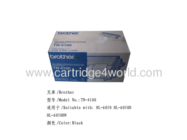 High Quality Brother TN4100 Genuine Original Laser Toner Cartridge Factory Direct Sale 