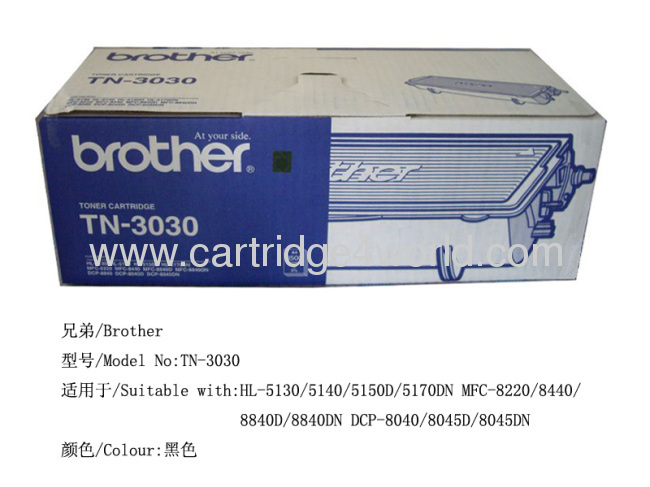 High Quality BrotherTN-3030 Genuine Original Laser Toner Cartridge Factory Direct Sale 