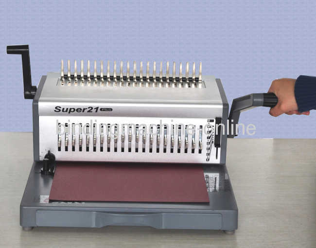 Selectable Punch Pins Comb Binding Machine