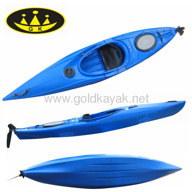 touring kayak with PE material single sit in 