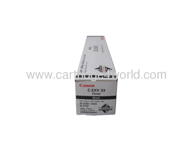 Canon C-EXV33 Genuine Original Laser Toner Cartridge High Page Yield High Quality Factory Direct Sale 