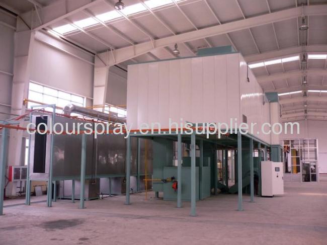 Professional design and manufacture of security doors spray production line equipment