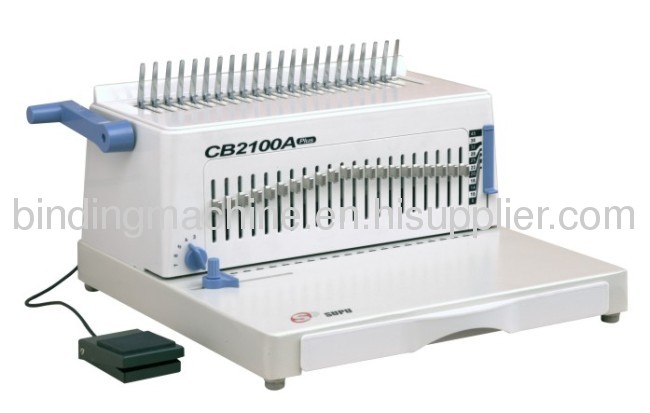 Plastic Electric Comb Punching &Binding Machine