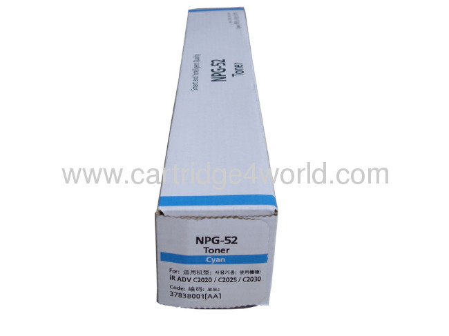 Canon NPG-52 C Genuine Original Laser Toner Cartridge High Page Yield High Quality Factory Direct Sale 