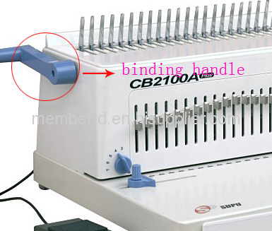 Plastic Electric Comb Punching &Binding Machine