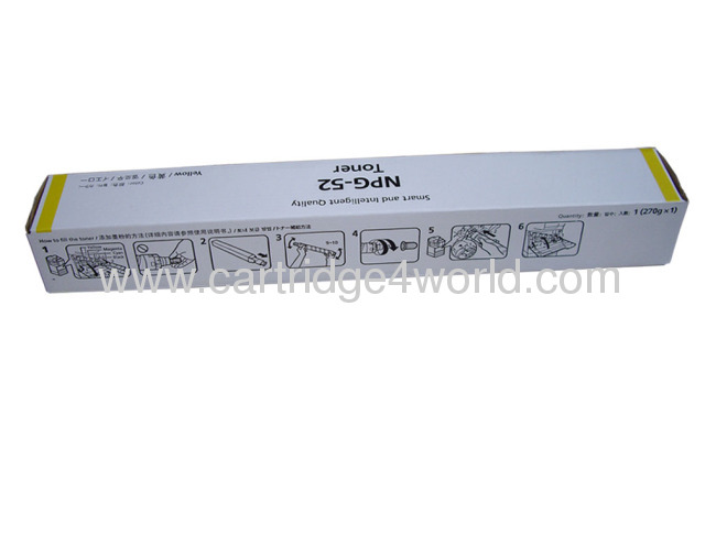 Canon NPG-52 Y Genuine Original Laser Toner Cartridge High Page Yield High Quality Factory Direct Sale 