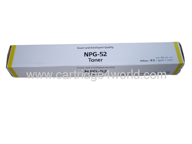 Canon NPG-52 Y Genuine Original Laser Toner Cartridge High Page Yield High Quality Factory Direct Sale 