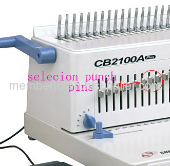 Plastic Electric Comb Punching &Binding Machine