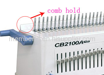 Plastic Electric Comb Punching &Binding Machine