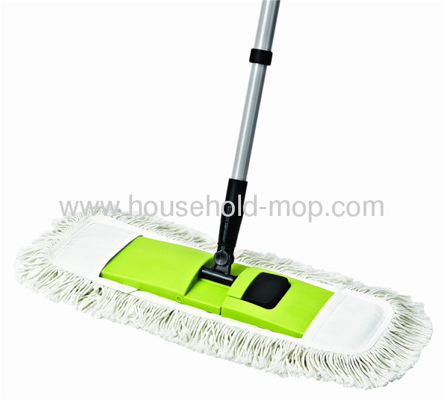 Telescopic alu handle plastic spray flat mop with microfiber Mop Head