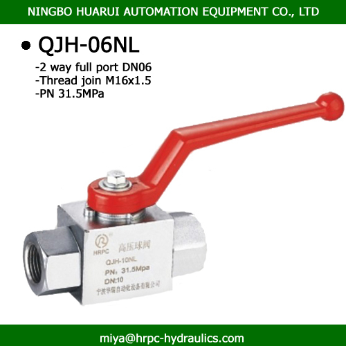 QJH ball valve china manufacturers(flange & thread)