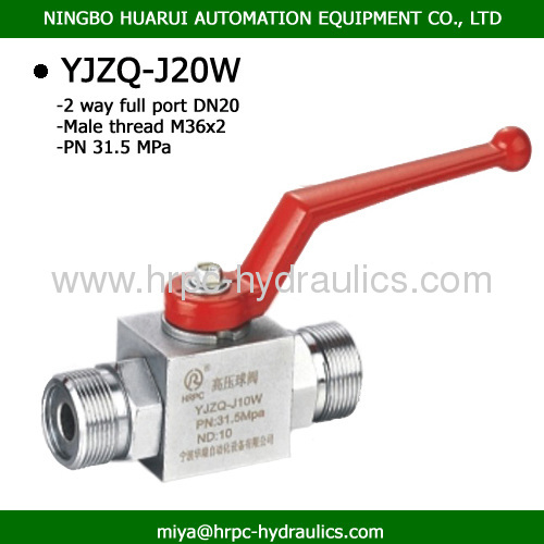 YJZQ thread type stainless steel ball valve parts