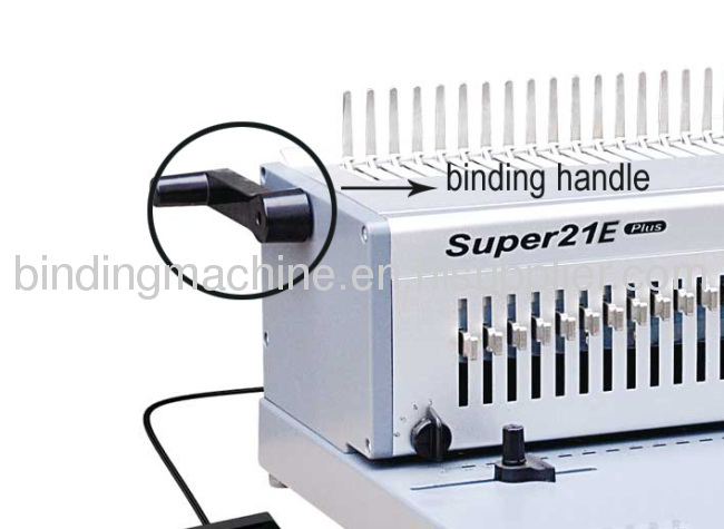 Alloy Durable ConstructionPunch Electric Comb Binding Machine