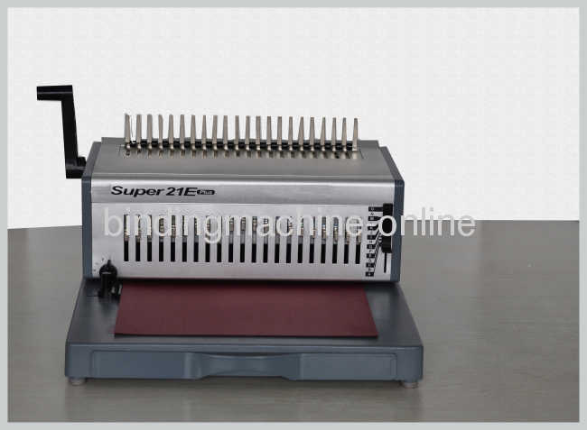 Alloy Durable Construction Punch Electric Comb Binding Machine