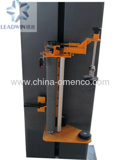 Mechanical brake stretch wrapping machine