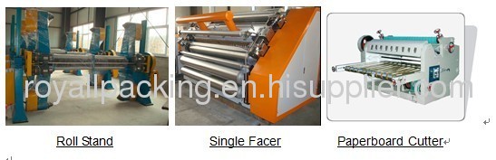 MJSGL-2 Single Facer Line (2-layer corrugated paperboard production line) (2-ply corrugated paperboard line)