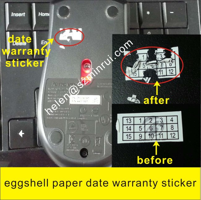 Custom Date Warranty Stickers For Phone,Warranty Label Void If Tampered Is Invalid,Easy Broken Warranty Seals