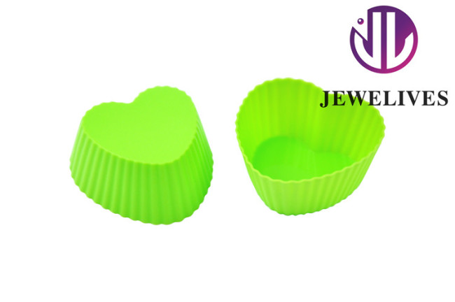 New! Cake molds Nonstick Silicon Baking mold in heart shape