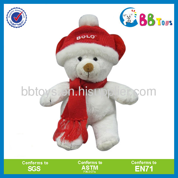 2013 teddy bear stuffed toy for christmas