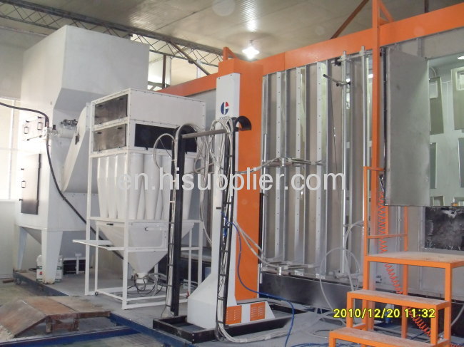 metal door powder coating system 