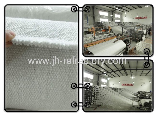 heat insulation refractory material ceramic fiber cloth as blanket