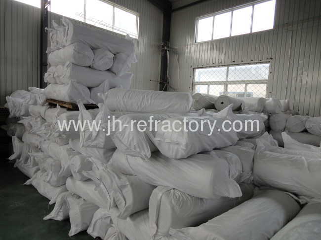 heat insulation refractory material ceramic fiber cloth as curtain