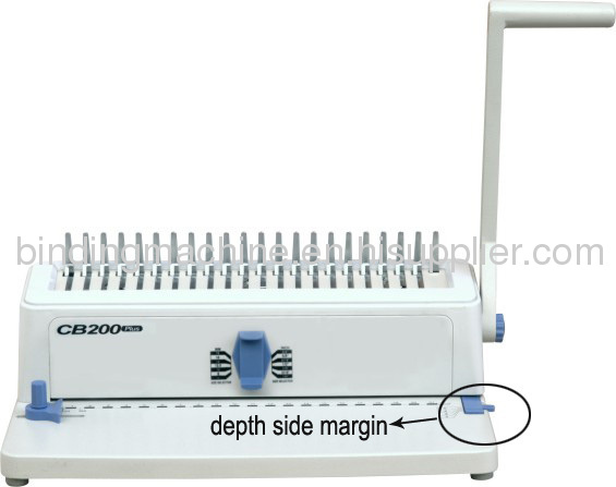 Light Weight Plastic Comb Binding Machine